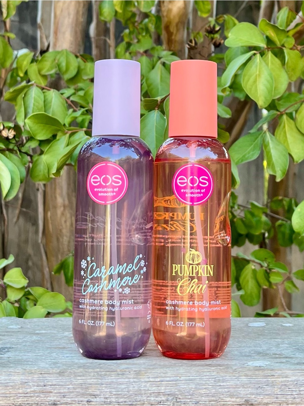 eos Caramel Cashmere & Pumpkin Chai Body Mist 2 pc Set - Picture 1 of 1